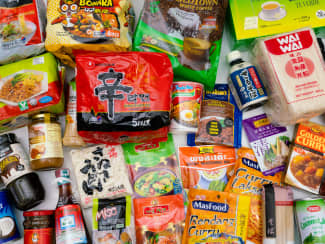 Les produits de la cuisine asiatique