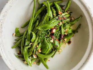 En juin, craquez pour les haricots verts frais et croquants !