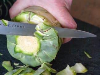 Techniques appliquées à la préparation des légumes