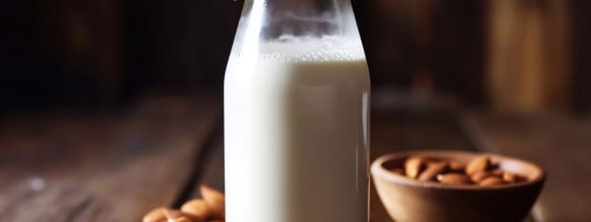 Le lait d'amande