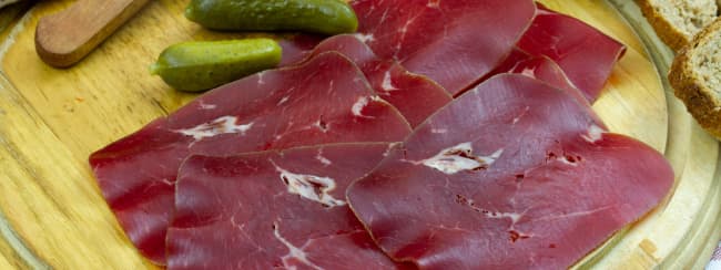 La viande des Grisons