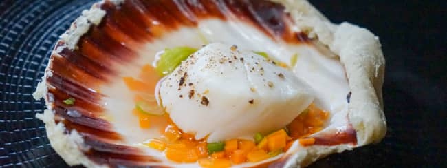 8 recettes de saint-jacques du Chef Simon qui vont illuminer votre réveillon