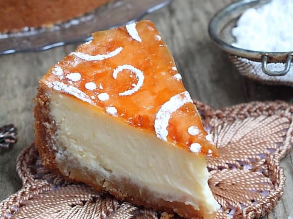 Cheesecake façon baklawa
