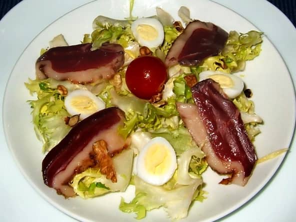 Salade périgourdine pour un repas de fête !