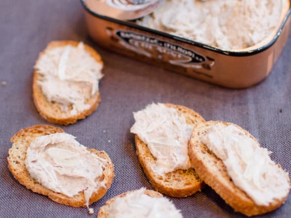 Rillettes de sardines fumées