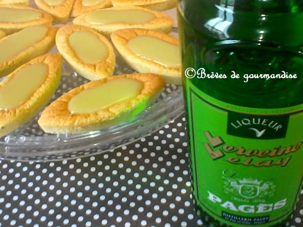 Barquettes à la fève tonka et Verveine du Velay