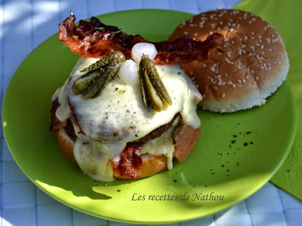 Hamburger "raclette"