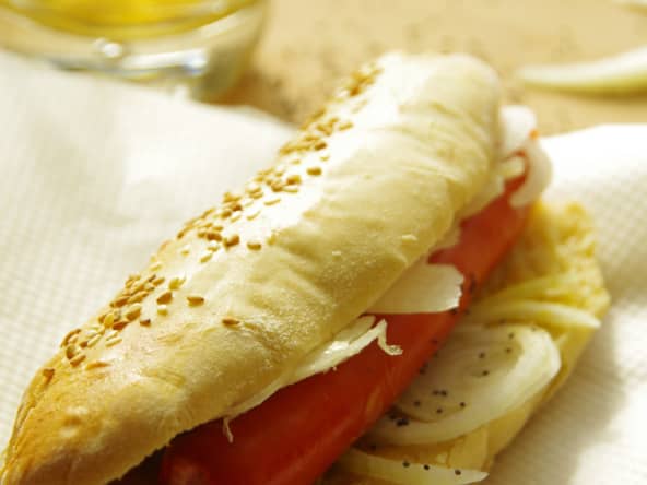 Hot dogs mangue et curry