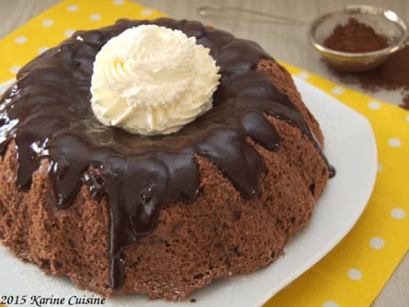 Le gâteau des anges au chocolat