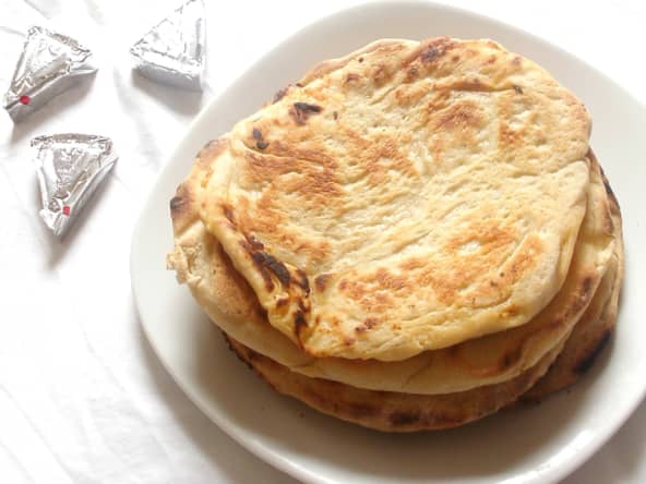 naans au fromage