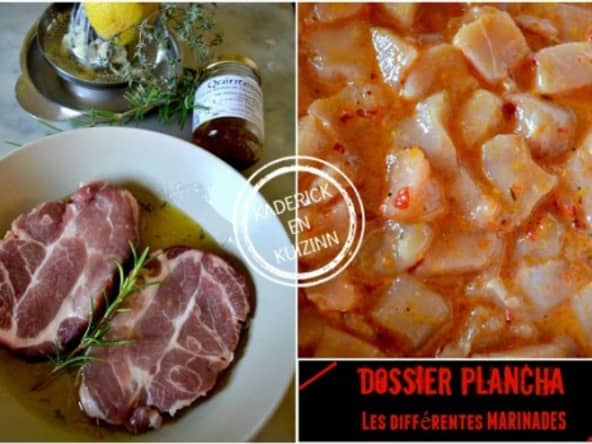 Dossier marinade et plancha de côte de boeuf au vin rouge