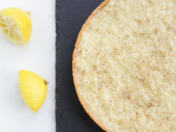 Tarte citron noix de coco