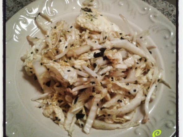 salade chinoise à la spiruline