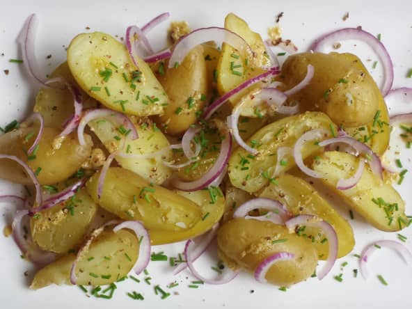Salade de pommes grenaille