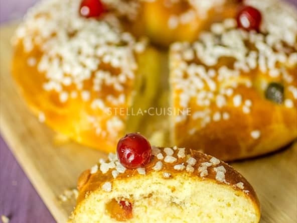 Brioche ou couronne des rois de l'épiphanie