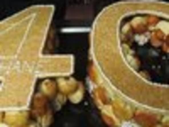 Croquembouche anniversaire