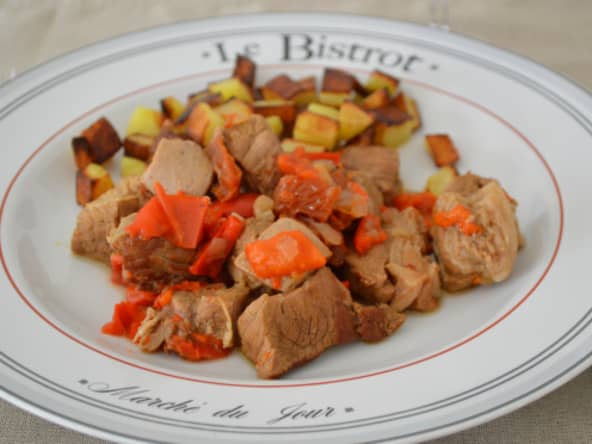 Axoa de veau basque traditionnel
