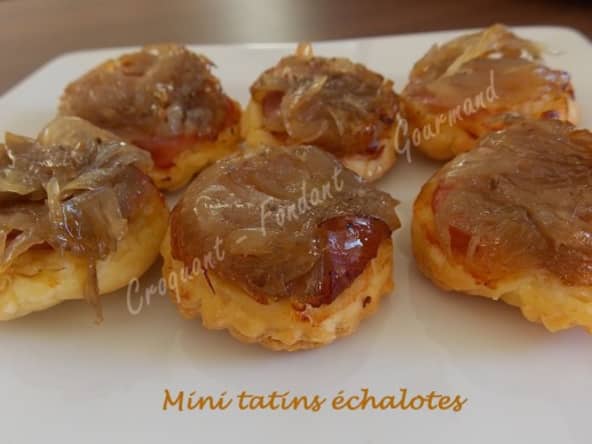 Mini tatins échalotes