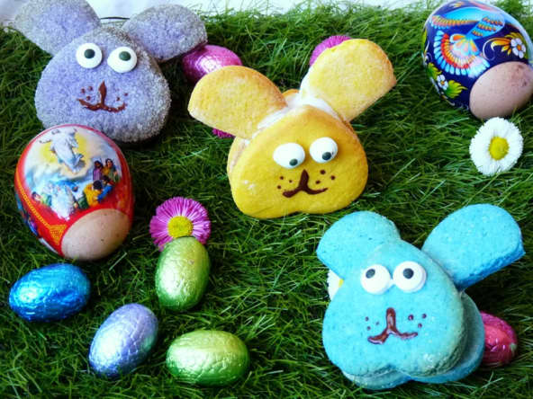 Biscuits lapins de Pâques