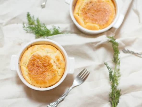 Soufflé saumon aneth