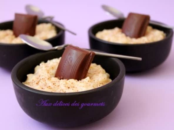 riz au lait et au spéculoos