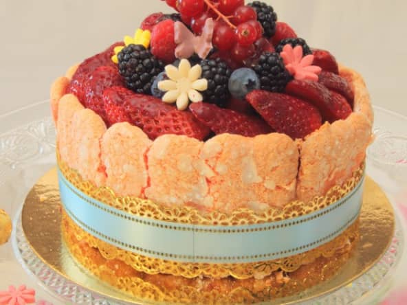 La charlotte aux fruits rouges