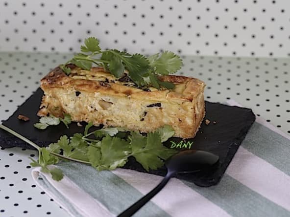 Cheese cake herbes et courgettes