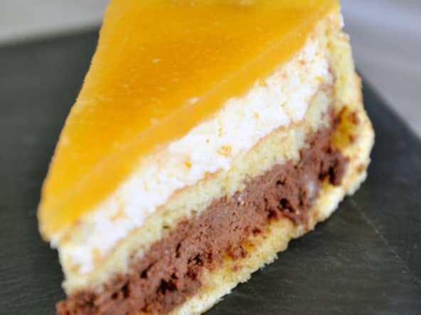 Charlotte orange chocolat