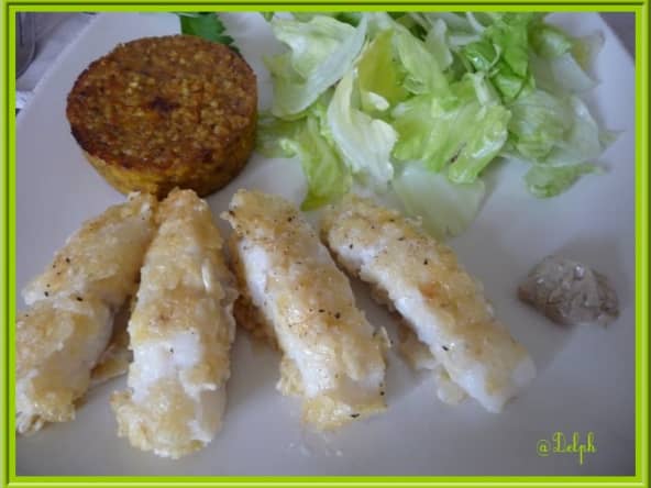 Cabillaud pané aux chips