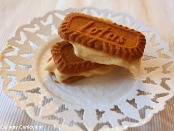 Glace maison aux spéculoos