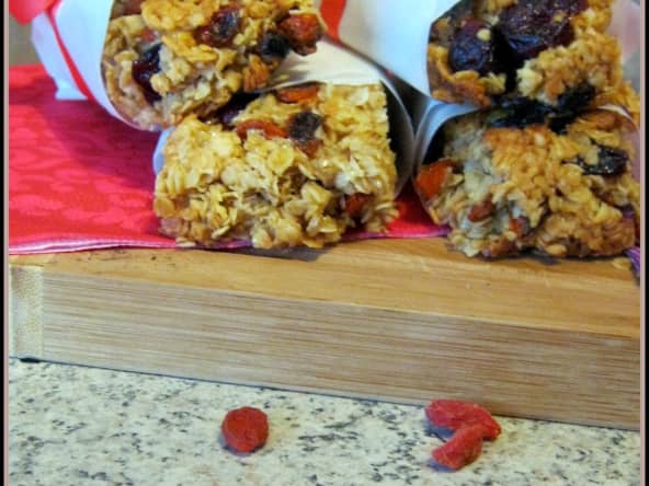 Flap jacks aux baies de goji