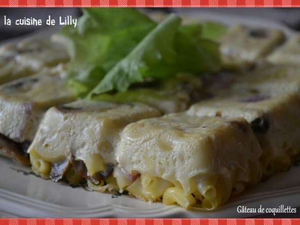 Gâteau de coquillettes