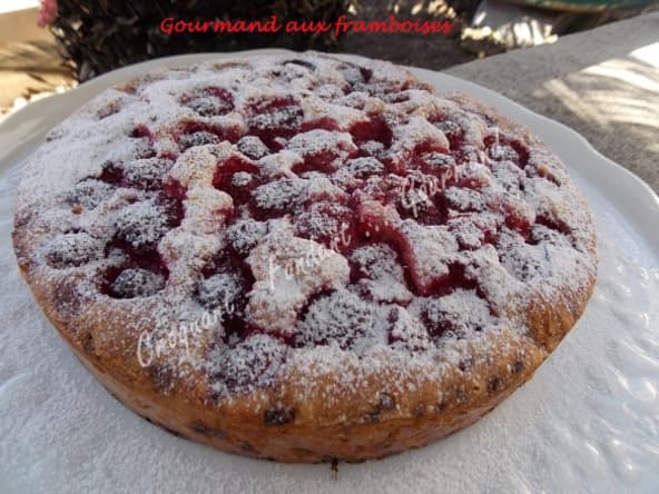 Gourmand aux framboises