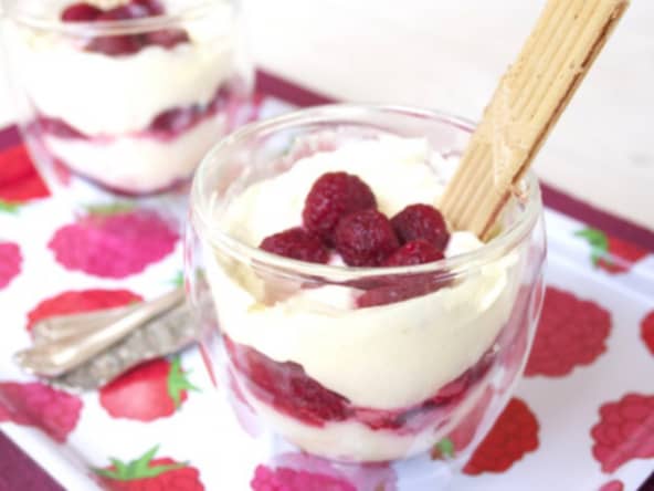 Trifle aux parfums de framboise