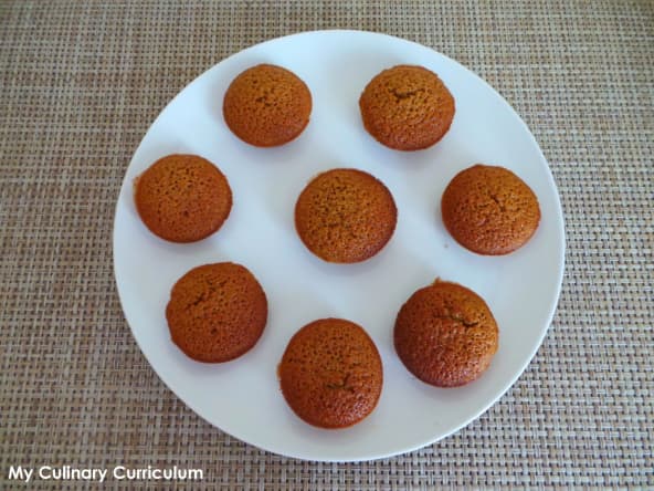 Financiers à la chicorée