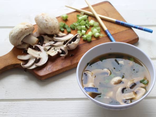 Soupe japonaise miso
