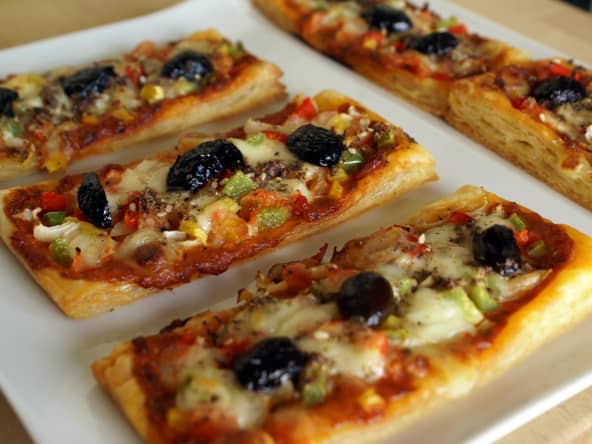 Tarte fine aux légumes d'été