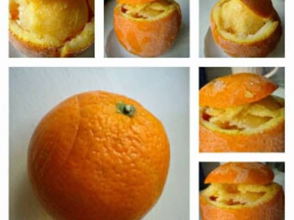 Oranges givrées au Monsieur Cuisine