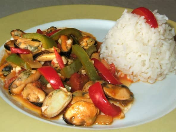 Moules à l’espagnole