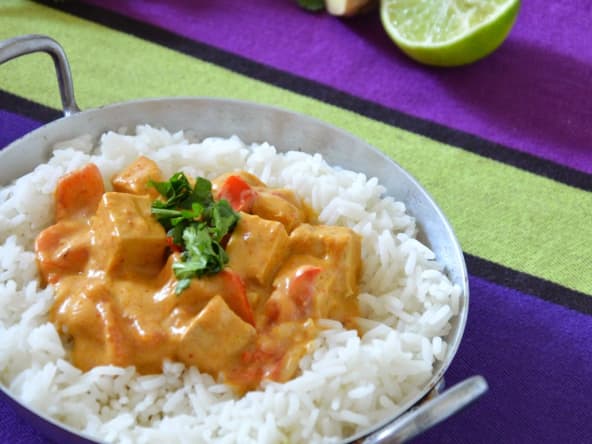 Curry rouge de Tofu