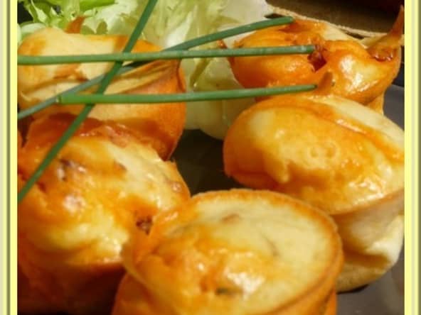 Bouchées au chèvre et Chorizo