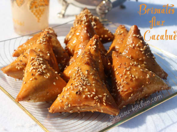 Briouates aux cacahuètes