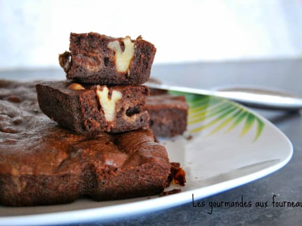 Brownies au chocolat noir et aux noix
