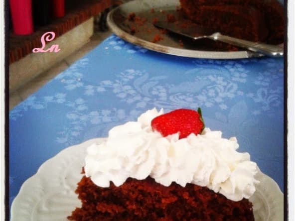 Guinness white chocolate coffee cake , une variante savoureuse