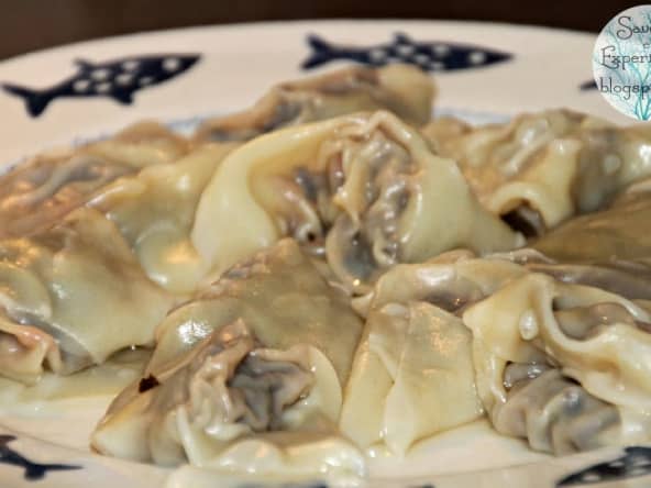 Wonton, Farce Porc et Champignons Noirs