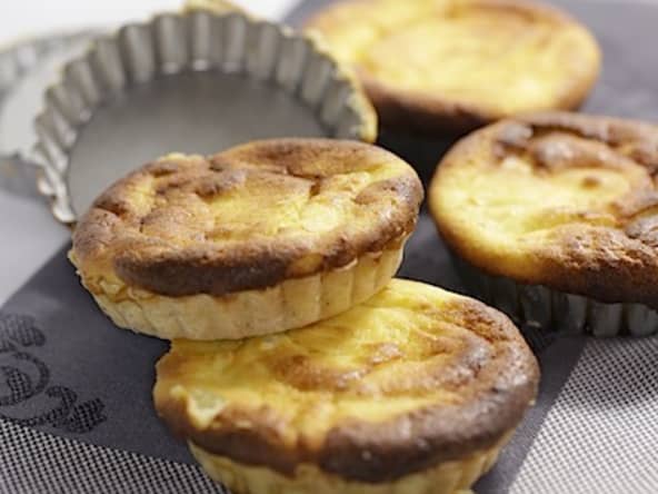 Tartelettes à la ricotta et à la mangue
