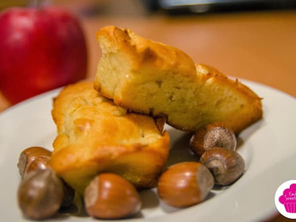 Gateau pomme noisettes