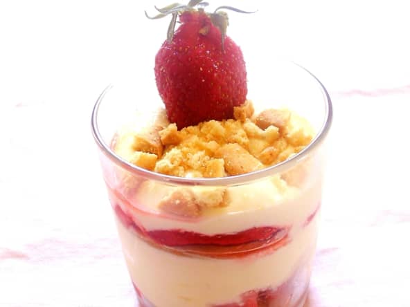 Tiramisu aux fraises