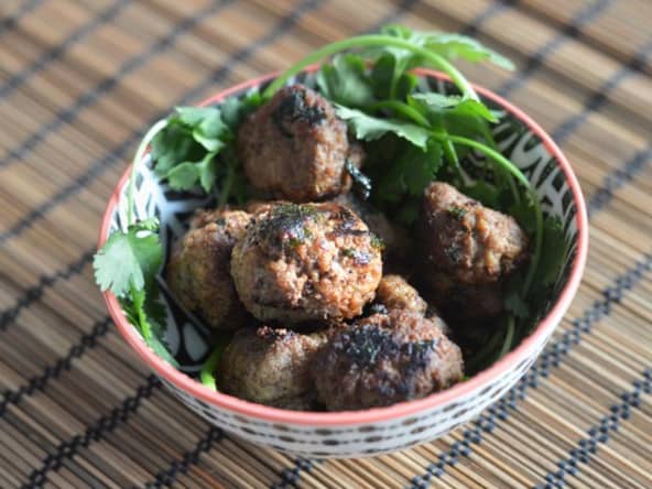 Keftas de boeuf à la coriandre