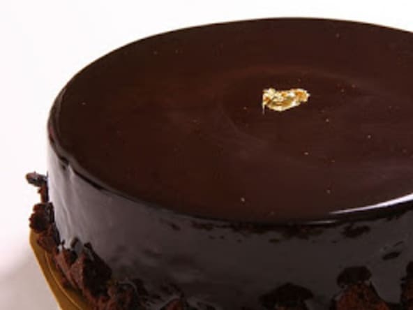 Gâteau au chocolat pâtissier